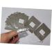 FRCOLOR Nail Remover Pads nails gel nail gel nail remover foil nail wraps nail wraps pad gel remover pad aluminum foil manicure Gel Polishes medium As Shown - Buy Online on GoSupps.com