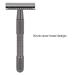 Premium Double Edge Metal Razor for Men - Reusable Traditional Shaving Solution - Buy Online on GoSupps.com