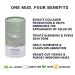 Hungarian Wellness Mud Mask 24oz - Detox Pores, Rejuvenate Skin, Even Tone - 100% Natural Raw Mud with Minerals & Collagen - Buy Online on GoSupps.com