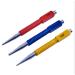 Mr Gadget Solutions 3pc Color Coded Nail Punch Set 1/32'' 1/16'' 3/32'' 1.5/2/3mm Bright & Panel Pins - Buy Online on GoSupps.com