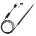 Jteremy Ear Wax Removal Tool 5.5 mm HD Visual Ear Camera with 6 LED Light 3 in 1 WiFi Visual Ear Endoscope Camera