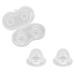 Nipple Corrector for Inverted Flat And Shy Nipples Inverted Nipple Corrector Sucks Sunken Flat Nipples Transparent Silicone Nipple Suckers Breastfeeding for Pregnant Women Young Girl