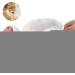 Foam Shaving Cream Bowl ABS 11x11x8cm - White | Shaving Soap Bowl for Men's Beard Cleaning at Barber Salon or Personal Use - Buy Online on GoSupps.com
