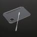 Buy Makeup Palette & Nail Art Tool Set Stainless Spatula & Clear Mixing Palette for DIY Makeup & Art - Buy Online on GoSupps.com