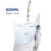 Dental Oral Irrigator Water Flosser for Braces Care - 600ml, 6 Jet Tips, 10 Pressure Settings - Family Dental Cleaner - Buy Online on GoSupps.com