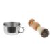 Harilla Practical men's shaving set with shaving bowl