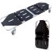 Portable Flat Foldable Stretcher with 2 Seat Belt Aluminum Alloy 4 Wheels Emergency Rescue Stretcher Suitable for Patient Transpor. 1201 - Buy Online on GoSupps.com