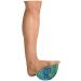 Pro-Tec Athletics Calf Stretcher/ Half Round Foam Roller, Blue and Green