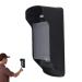 Couvercle De Sonnette Pour L'ext rieur - Protecteur De Sonnette Sans Fil tanche La M t o | Ajustement Universel Pour La Plupart Des Sonnettes Vid o Et Des Machines D'empreintes Digitales | Pain De Large size with rain cover