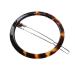 Lurrose 4 Pcs Geometric Acrylic Resin Hair Clips - Stylish Triangular Circle Leopard Barrettes for Party Daily - Buy Online on GoSupps.com