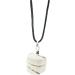 Gavya Selenite Crystal Pendant Tumbled Necklace Chakra Protection Reiki Energy Wellness Crystal Healing Metaphysical Grid Stone Pendant for Women Men Girls Birthday Gift - Buy Online on GoSupps.com