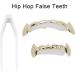 Buy Reusable Copper Hip Hop False Teeth Set for Halloween & Festivals | Easy Wear Gold Teeth Decoration - Buy Online on GoSupps.com