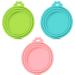SLSON 3 Pack Pet Food Can Covers - Universal Silicone Lids for Cat and Dog Cans - Blue, Green, Pink - Fits 3 Standard Sizes - Buy Online on GoSupps.com