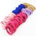 100 Multi-Colored Hair Ties for Women - Metal-Free Elastic Ponytail Holders & Accessories - Buy Online on GoSupps.com