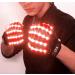 QQY LED Gloves Light up Gloves Set LED Skeleton Gloves and LED Party Glasses LED Light Up Eyeglasses Battery Red - Buy Online on GoSupps.com