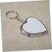 WRITWAA Metal Key Ring Metal Keychain Key Ring Pendant Buckle Key Chain Folding Metal Travel Vintage Vanity Mirror Double Side Compact Mirror - Buy Online on GoSupps.com