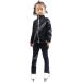 LIUHUO Girls Fleece Ice Skating Pants & Overboots Set | Kids Figure Skating Leggings 10-12 Years - Buy Online on GoSupps.com