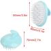 Verdant Touch Shampoo Brush - Waterproof Scalp Scrubber & Stress Relief Massage Device | Green Hair Care - Buy Online on GoSupps.com