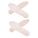 FRCOLOR 2 Pairs Breathable Foot Pad Shoe Insole Absorbing Shoes Pads Inflatable Insoles