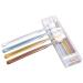 HOMSFOU 8pcs Cartons Toothbrush Stick Small Head Travel