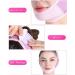 Double Chin Reducer V Line Facial Mask Face Lifting Tape Soft Chin Strap for Women Restore Skin Elasticity Face Lifting Tape Purple - Buy Online on GoSupps.com
