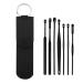 dsfen 7PCS Ear Wax Removal Kit Ear Wax Remover Pickers Stainless Steel Earpick Ear Pick Cleaner Ear Cleaner Spoon Ear Care Cleaning Tools