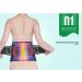 Breathable Lumbar Support Belt - Self-Heating Spinal Support for Men & Women | Back Pain Relief | Medium Size - Black - Buy Online on GoSupps.com