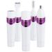 VERY ETERNITY Electric Lady Shaver kit USB Rechargeable 4 in1 Ladies Shaver Set Multi-use Women Shaving Kit with Nose Bikini Eyebrow Trimmer Purple-2
