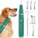 Tartar -remover tooth cleaner Ultrasound for dog and cat dental care set for dogs & cats tooth cleaning and cleaning set combats tartar bad breath & gum infections greener