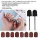 120 Grit Nail Art Sanding Caps Grit File Sand Piece Set Manicure Polishing Grinding Bands Nail Drill Bits Set With Shaft For Nail Drill Bits For Acrylic Nails - Buy Online on GoSupps.com