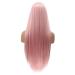 Buy Long Pink Curly Wig for Women | Brazilian Straight Hair for 50s-80s Party Style - Buy Online on GoSupps.com