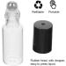 Beaupretty 10pcs Clear Roller Bottles - Empty Glass Essential Oil & Makeup Bottles for International Shipping - Buy Online on GoSupps.com