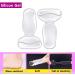 FOCONEE Heel Grips - Silicone Cushion Inserts for High Heels - Anti-Slip Foot Insoles - Back of Heel Protectors - 3 Pairs - Buy Online on GoSupps.com