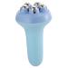 FRCOLOR Massage Roller Exercise Roller Massage Tool Hand-held Massagers Back Roller Massager Handheld Massagers Face Massager Hand Tools Face Tools Muscle Roller Brush Abs Sports 14.5X7.5X7.5CM Blue