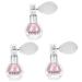 Beavorty 3 Pcs Spray Glitter Misting Spray Bottles for Hair Glitter Powder Spray Sparkling Powder Sequin Sprayer Makeup Eyeshadow Sprayer for Perfume Makeup Glitter Powder Sprayer Luster Pink Purplex3pcs 7x5.5cmx3pcs