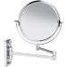 Rust-Proof Swivel Wall Makeup Mirror - High Definition for Home & Hotel Use - Buy Online on GoSupps.com