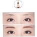 WOONEKY 4 Pcs Makeup Eyebrow Pencils Eyebrow Brush Pen Eyebrow Makeup Leopard Uk Eyeliner Kit Brown - Buy Online on GoSupps.com