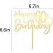 Happy 60th birthday cake Topper Mirrored Gold Acrylic Durable Cake Topper 60th Birthday Party Cake Decorations Hello 60th years old Happy 60th years old 60th Birthday 60th Party Decorations - Buy Online on GoSupps.com