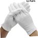 POPETPOP 24 Pairs Hand Gloves Handling Gloves Laboratory Gloves Hand Care Gloves Exam Gloves Kitchen Cleaning Gloves White Cotton Gloves Protective Gloves Medical Work White Gloves - Buy Online on GoSupps.com