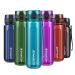 Uzspace drinking bottle 500ml / 750ml / 950ml drinking bottle Children leak-proof BPA-free & tritan water bottle for bicycle fitness outdoor cyan 750ml