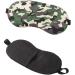 Soft Camo Sleep Mask for Kids Girls Men Women | Adjustable Head Strap | Light Blocking Eye Cover for Travel, Yoga, Office | Camouflage Eye Mask - Buy Online on GoSupps.com