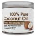 Naturals Pure Coconut with Vitamin E Natural Skin Moisturizer and Anti Dandruff Formula 6 oz