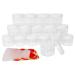 Greatforu 16 pieces 20 grams of jaws empty with lid transparent sampling cosmetic container plastic pot for cosmetic box cream lip balm and lotion with free 16 pieces of mini spatulas labels