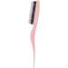 Teasing Hair Brush Portable Styling Comb Ergonomic Rat Tail Handle Home Travel (Pink) - Buy Online on GoSupps.com