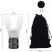 Breathing Trainer Iron Lung Breath Trainer Improve Lung Capacity Adjustable Resistance Lung Exerciser Device Portable Handheld Lung Expansion Training Tool with Storage Bag - Buy Online on GoSupps.com