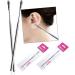 HEALLILY 5pcs Ear Cleaning Tools Kit - Spring Ear Pick, Rotating Silver Cleaner - Ear Wax Removal Tool Set - Buy Online on GoSupps.com