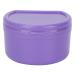 Press Storage Container - Sanitary Tooth Stop Box for Jewelry Pacifiers & Artificial Teeth | Food Quality Violet - Buy Online on GoSupps.com