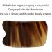 10.4cm Gua Sha Massage Tool | Handmade Gua Sha Board for SPA & Anti-Aging | Reduces Neck & Muscle Pain | Best Spa Treatment Tool - Buy Online on GoSupps.com