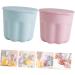 Mobestech 2 Sets Pp Washing Bowl Cosmetic Brush Cleaning Tool Puff Cleaning Scrubber Makeup Cleaner Kit Silicone Makeup Mat Brush Scrubber Bowl Silica Gel Silicone Brush Make up Sky-blue medium - Buy Online on GoSupps.com