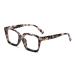 MMOWW Oversized Reading Glasses for Women - Anti Blue Light Glasses with Square Frame (Brown Grey Tortoiseshell 2.5) Brown Grey Tortoiseshell 2.5 x